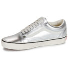Vans Old Skool LEATHER METALLIC SILVER Argento Sneakers basse Donna - 4