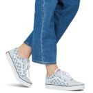 Vans  Old Skool CHECKERBOARD Dawn Mist  Blu -  Sneakers basse Donna - 8