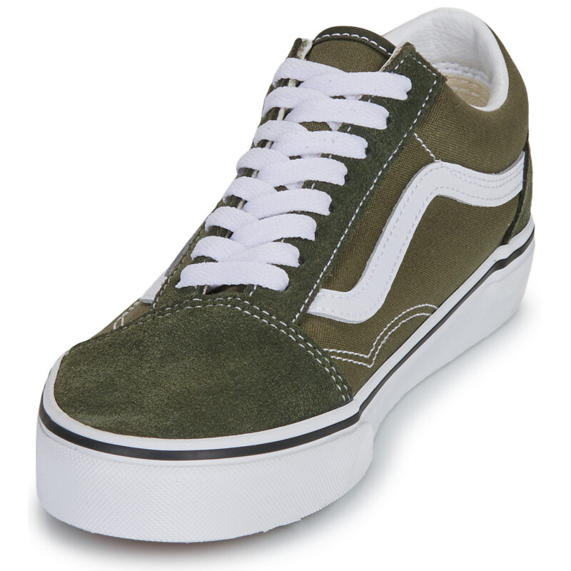 Vans Old Skool 2-TONE Obsidian Fern Khaki Damen-Sneaker (niedrige Passform) - Gr&ouml;&szlig;e 3