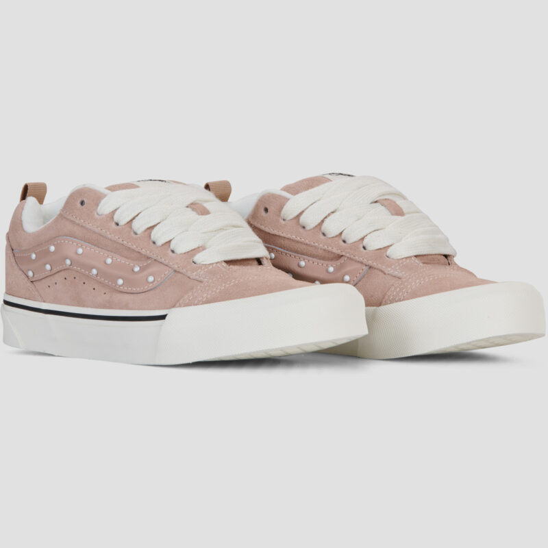 Vans Knu Skool Pearls Warm Taupe Marrone Sneakers basse Donna - 2