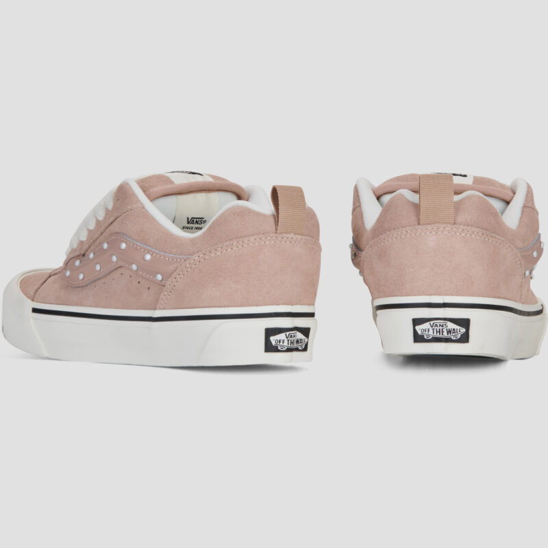 Vans Knu Skool Pearls Warm Taupe Marrone Sneakers basse Donna - 3