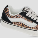 Vans Knu Skool BLACK/LEOPARD Nero Sneakers basse Donna - 4