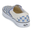 Vans Classic Slip-On RHINESTONE Glacial Slate Blu Slip on Donna - 5