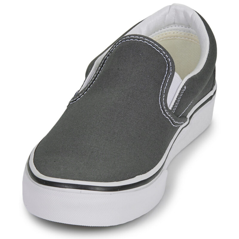 Vans UA Classic Slip-On Charcoal Grigio Slip on Donna - 3