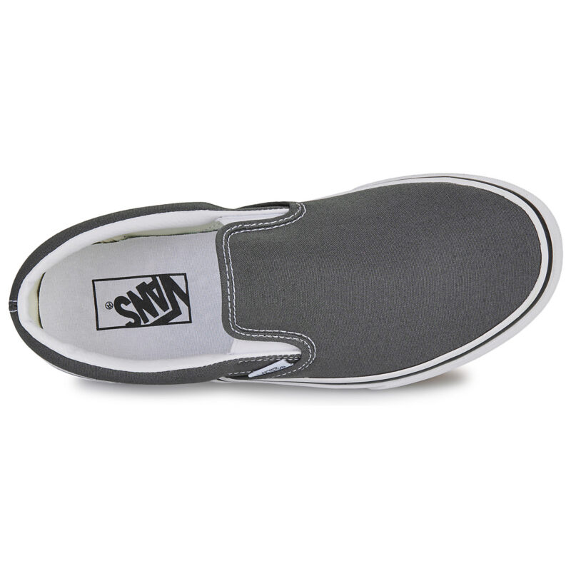 Vans UA Classic Slip-On Charcoal Grigio Slip on Donna - 6