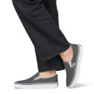 Vans UA Classic Slip-On Charcoal Grigio Slip on Donna - 8