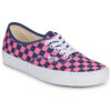 Vans  Authentic 1VZ -  CHECKERBOARD Deep Indigo/Pink Fizz  Marine -  Sneakers basse Donna