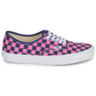 Vans Authentic 1VZ - CHECKERBOARD Deep Indigo/Pink Fizz Marine Sneakers basse Donna - 2
