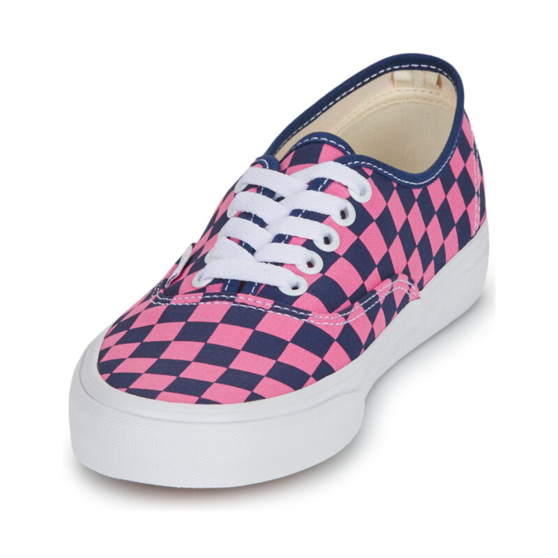 Vans Authentic 1VZ - CHECKERBOARD Deep Indigo/Pink Fizz Marine Sneakers basse Donna - 3