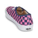 Vans Authentic 1VZ - CHECKERBOARD Deep Indigo/Pink Fizz Marine Sneakers basse Donna - 5