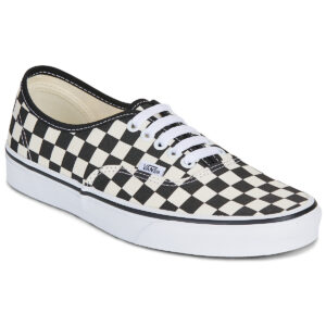 Vans  Authentic Y28 -  PRIMARY CHECK BLACK/WHITE  Nero -  Sneakers basse Donna