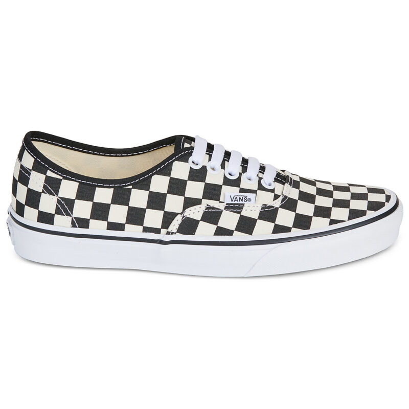 Vans Authentic Y28 - PRIMARY CHECK BLACK/WHITE Black Low sneakers Women - 2