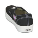Vans Authentic F2B - BLACK FLORAL Black Low Sneakers Women - 5