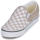 Vans Classic Slip-On COLOR THEORY CHECKERBOARD MUSHROOM Beige Slip on Donna - 3