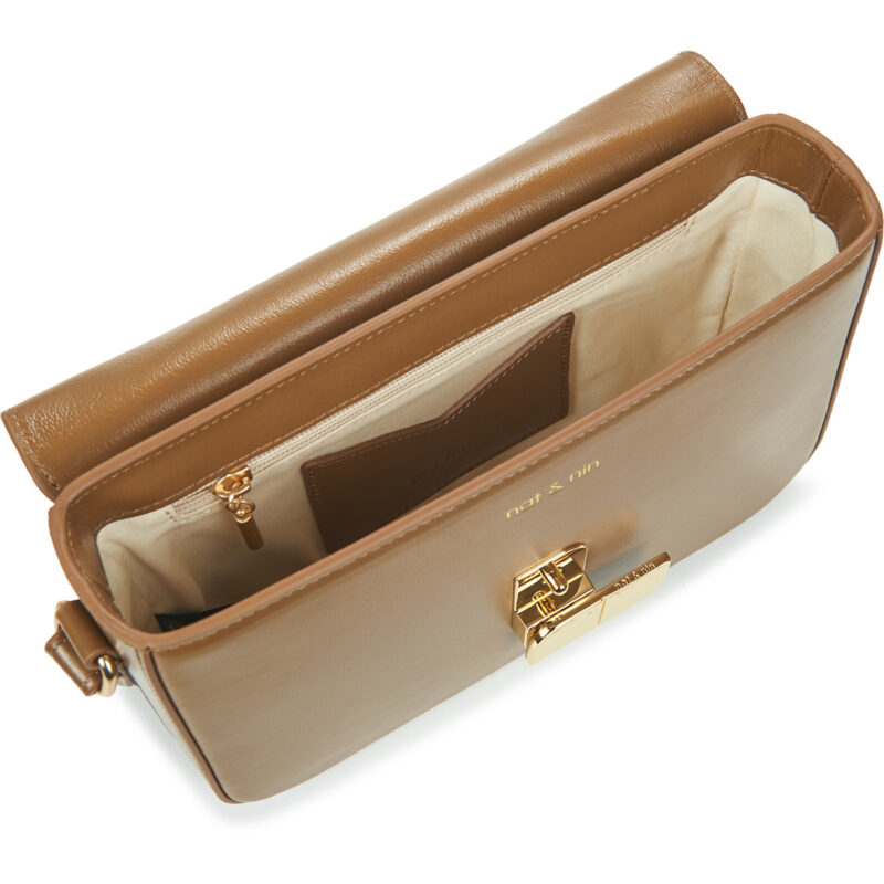 Nat et Nin ALICE MEDIUM Marrone Borsa a tracolla Donna - 5