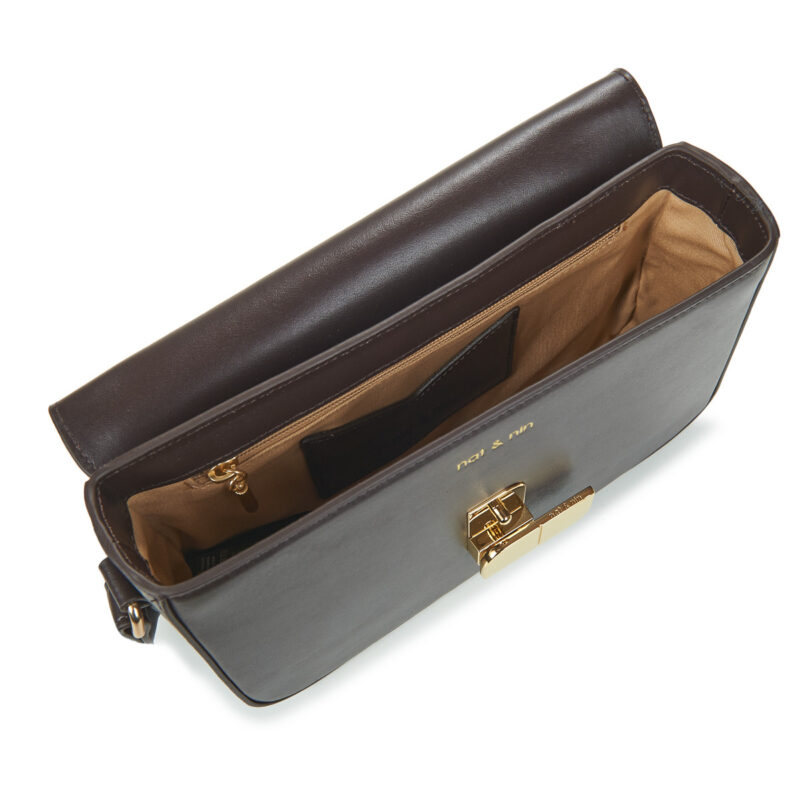 Nat et Nin ALICE MEDIUM Marrone Borsa a tracolla Donna - 5