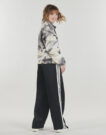 Columbia HELVETIA II PRINTED CROPPED HALF SNAP FLEECE Grau Sweatshirts Damen - 4