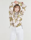 Felpa Columbia HELVETIA II PRINTED CROPPED HALF SNAP FLEECE Rosa Felpe Donna - 2