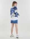 Sweatshirt Columbia HELVETIA II PRINTED CROPPED HALF SNAP FLEECE Blau Sweatshirts Damen - 4