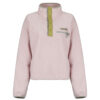 Felpa Columbia HELVETIA II CROPPED HALF SNAP FLEECE Rosa Felpe Donna