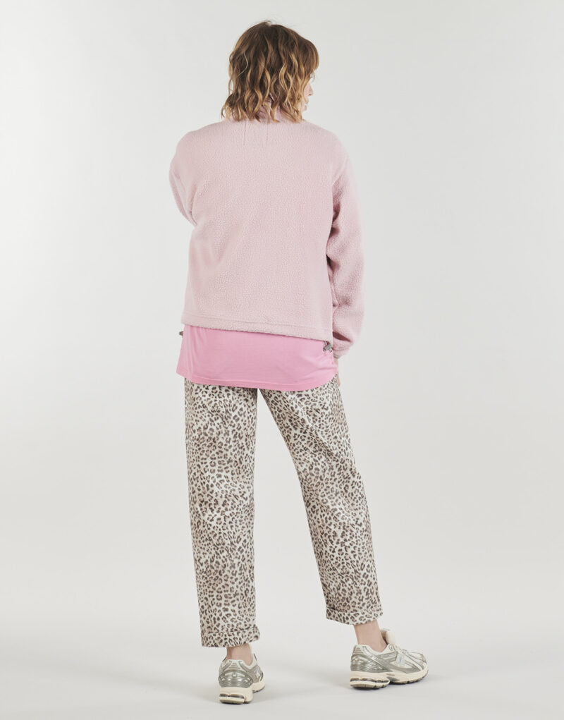 Columbia Pullover HELVETIA II CROPPED HALF SNAP FLEECE Rosa Pullover Damen - 4