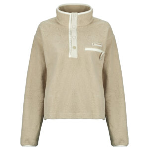 Felpa Columbia HELVETIA II CROPPED HALF SNAP FLEECE Beige Felpe Donna