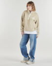 Columbia HELVETIA II Cropped Half Snap Fleece Sweatshirt Beige Damen Sweatshirts - 3