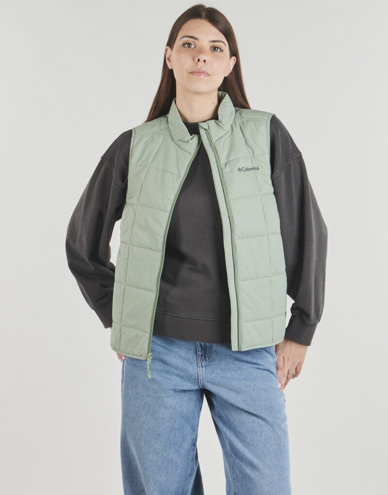 Columbia SIENNA HILL QUILTED VEST Khaki Women's Down Jackets - 2