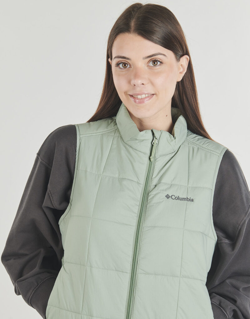 Columbia SIENNA HILL QUILTED VEST Khaki Women's Down Jackets - 5