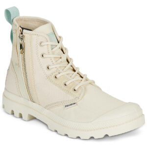 Palladium  PAMPA DETROIT ZIP  Beige -  Sneakers alte Donna