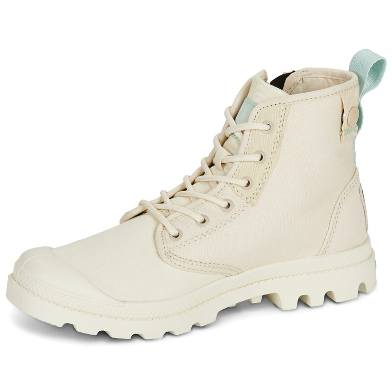 Palladium PAMPA DETROIT ZIP Beige High-top Sneakers Women - 4