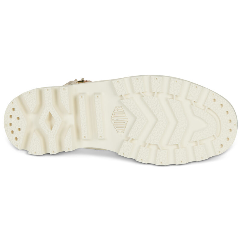 Palladium PAMPA DETROIT ZIP Beige High-top Sneakers Women - 7
