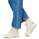 Palladium PAMPA DETROIT ZIP Beige High-top Sneakers Women - 8