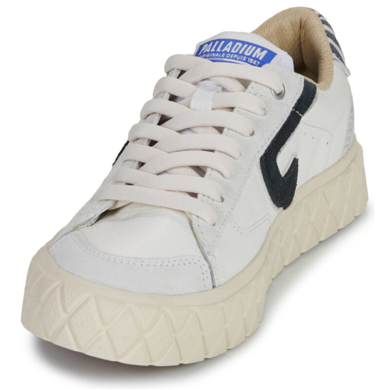 Palladium PALLA ACE LO MIX LTH Wei&szlig; - Damen Sneaker niedrig - 3