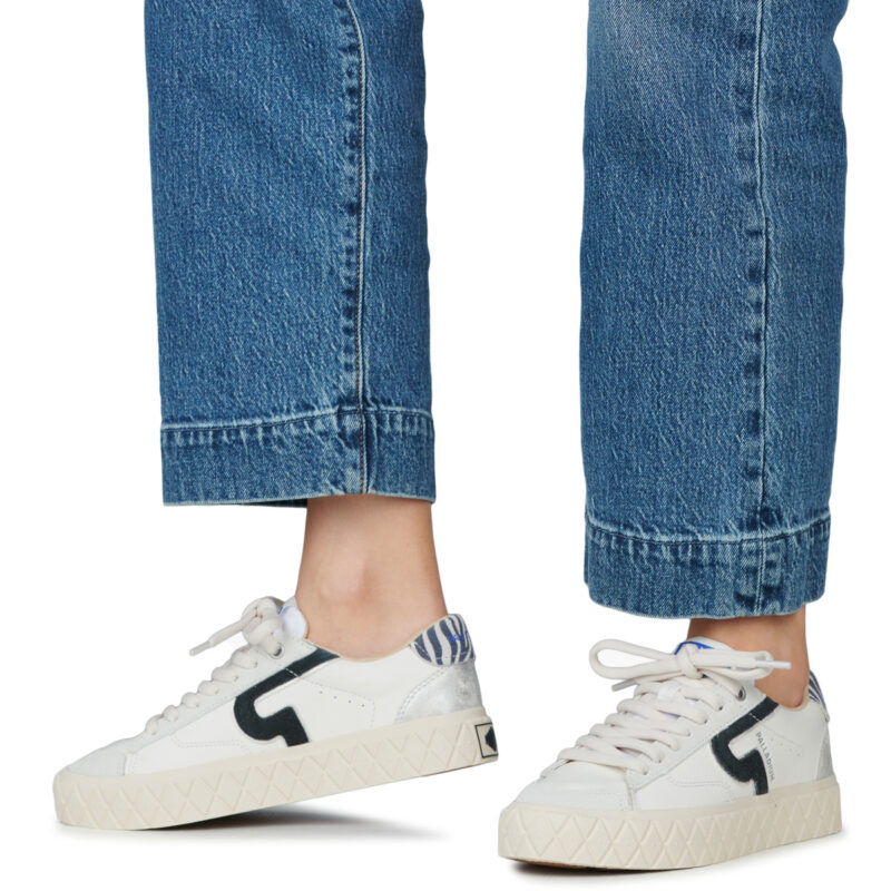 Palladium PALLA ACE LO MIX LTH Wei&szlig; - Damen Sneaker niedrig - 8