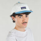 Patagonia P-6 Label Trad Cap Blue Women's Caps - 4