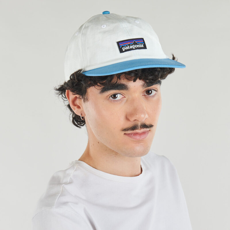 Patagonia P-6 Label Trad Cap Blue Women's Caps - 4