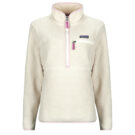Felpa Patagonia W'S RETRO PILE MARSUPIAL Beige Felpe Donna - 1