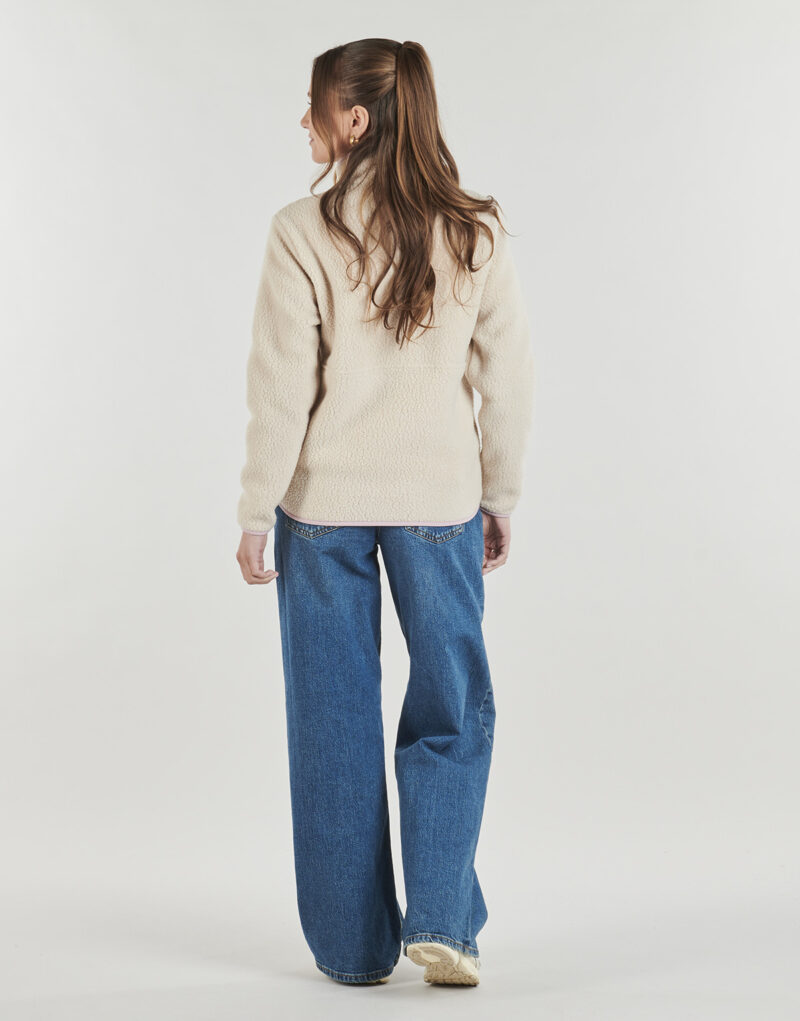 Felpa Patagonia W'S RETRO PILE MARSUPIAL Beige Felpe Donna - 4