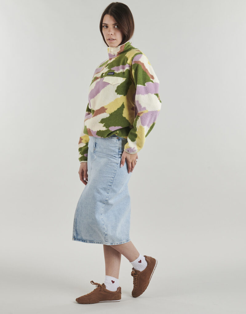 Felpa Patagonia W'S LW SYNCH SNAP-T P/O Multicolore Felpe Donna - 3