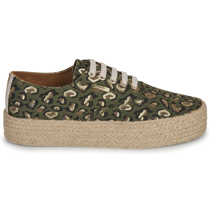 Les Tropeziennes par M.Belarbi COSMIC PRINT Kaki Baskets basses Femme - 2