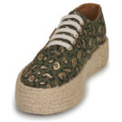 Les Tropeziennes par M.Belarbi COSMIC PRINT Kaki Baskets basses Femme - 3