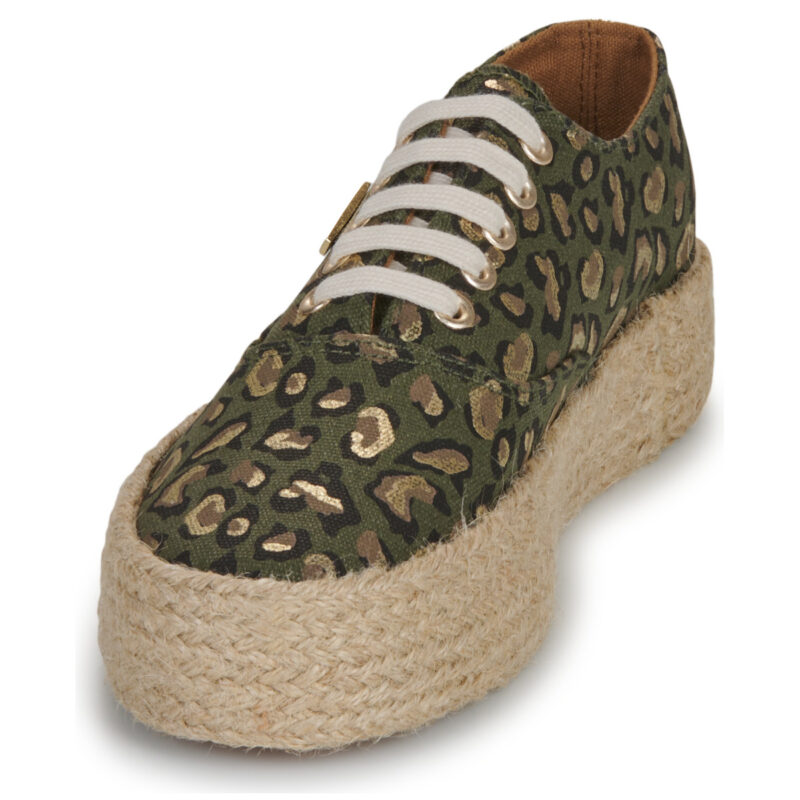 Les Tropeziennes par M.Belarbi COSMIC PRINT Kaki Baskets basses Femme - 3