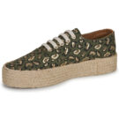 Les Tropeziennes par M.Belarbi COSMIC PRINT Kaki Baskets basses Femme - 4