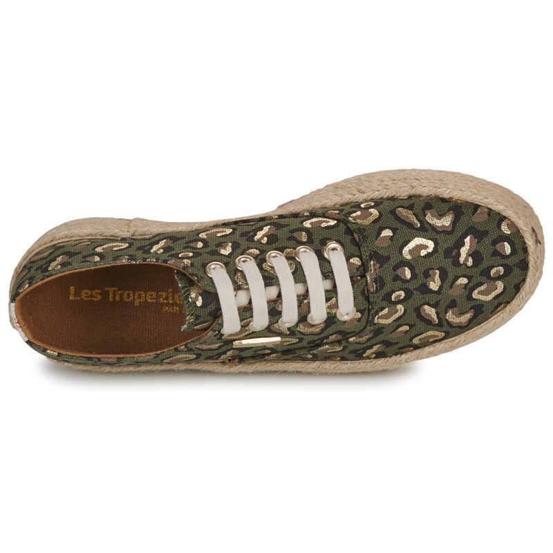 Les Tropeziennes par M.Belarbi COSMIC PRINT Kaki Baskets basses Femme - 6