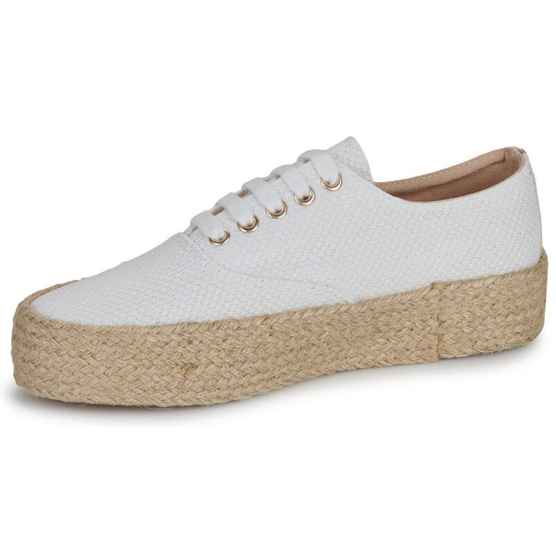 Les Tropeziennes par M.Belarbi COSMIC PRINT Blanc Baskets basses Femme - 4