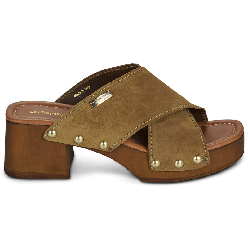 Les Tropeziennes par M.Belarbi PIPA Kaki Women's Clogs - 2