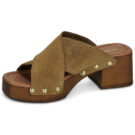 Les Tropeziennes par M.Belarbi PIPA Kaki Women's Clogs - 4