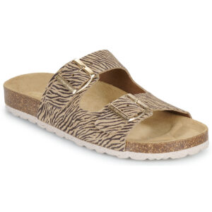 Les Tropeziennes par M.Belarbi ZATIX SUEDE Beige Damen-Slipper