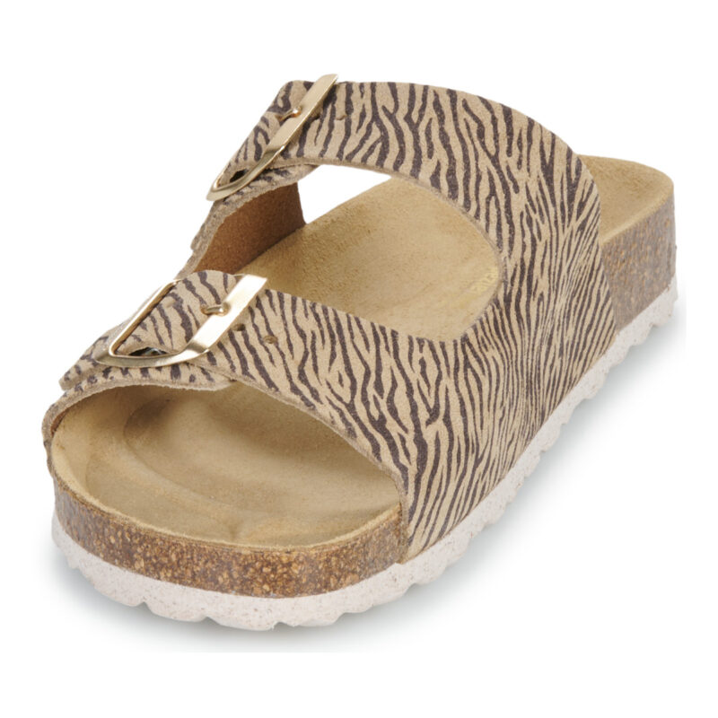 Les Tropeziennes par M.Belarbi ZATIX SUEDE Beige Ciabatta Donna - 3
